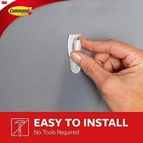 3M Command Mini-Haken Set mit Klebestreifen